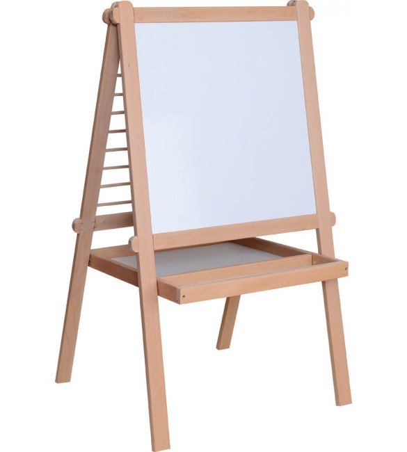 Ahşap Ayaklı Abaküslü Sepetli 100Lü Beyaz